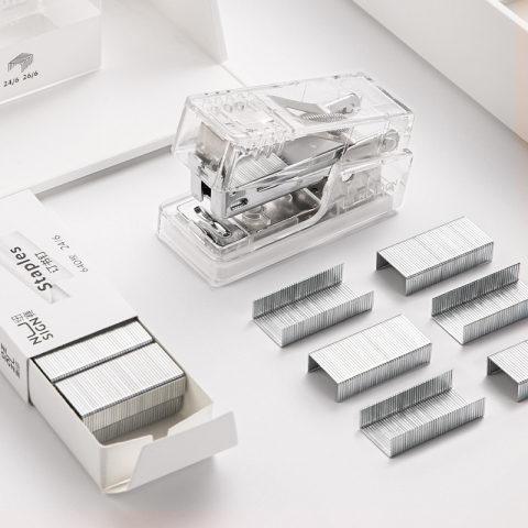 Capsator 12 coli 24/6 mini transparent nusign deli [1]
