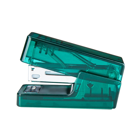 Articole pentru birou - Capsator 12 coli 24/6 mini verde transparent nusign deli