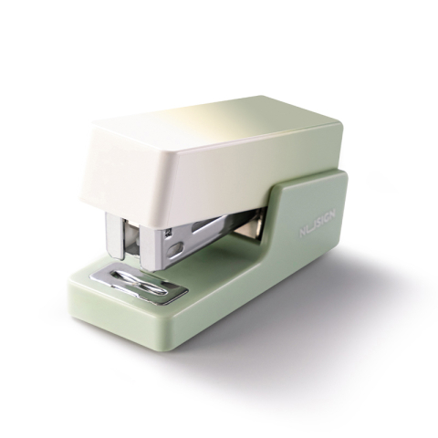 Articole pentru birou - Capsator 12 coli 24/6 mini vernil nusign deli