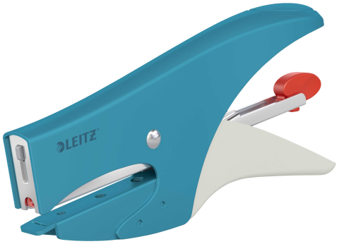 Articole pentru birou - Capsator 15 coli nr 10 model 5645 albastru celest leitz