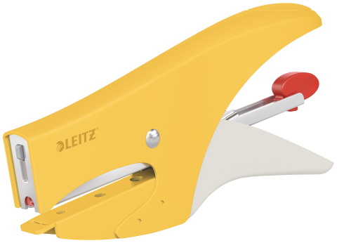 Articole pentru birou - Capsator 15 coli nr 10 model 5645 galben chihlimbar leitz