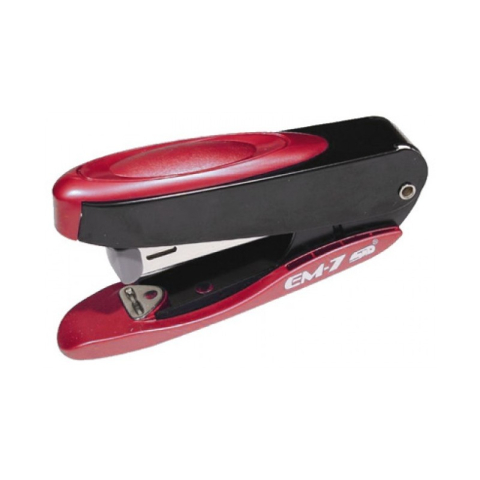 Articole pentru birou - Capsator 20 coli 24/6 model em-7 rosu/negru noki