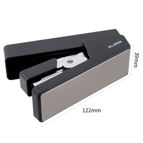 Capsator 25 coli 24/6, 26/6 corp metal negru nusign 081 deli [2]
