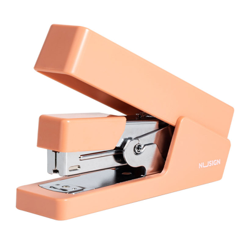 Articole pentru birou - Capsator 25 coli 24/6, 26/6 corp metal roz nusign 081 deli
