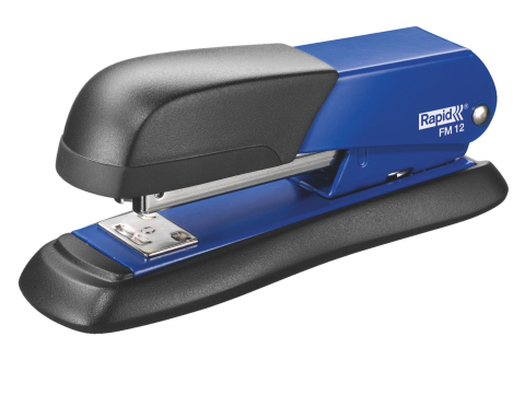 Articole pentru birou - Capsator 25 coli 24/6 26/6 metalic fm12 albastru rapid