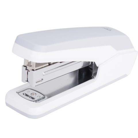 Articole pentru birou - Capsator 25 coli 24/6 half strip efortless alb deli