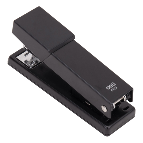 Articole pentru birou - Capsator 25 coli 24/6 metalic half strip deli