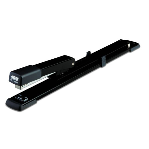 Articole pentru birou - Capsator 25 coli 24/6 model ml1000 brat lung negru noki