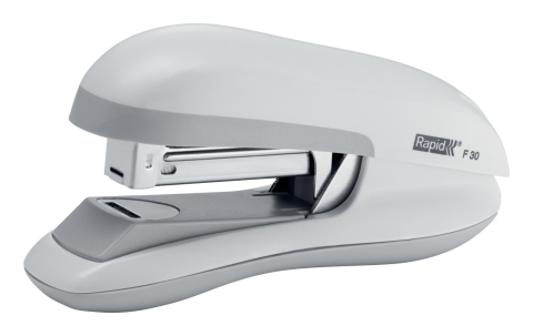 Articole pentru birou - Capsator 30 coli 24/6 26/6 f30 alb capsare plata rapid