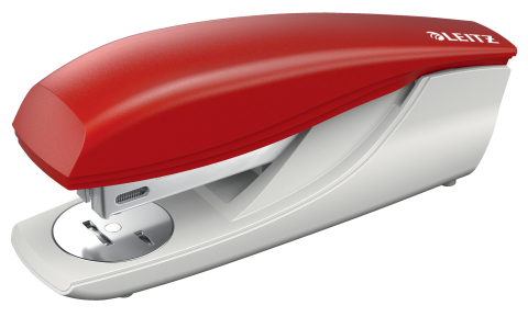 Articole pentru birou - Capsator 30 coli 24/6 model 5500 rosu leitz