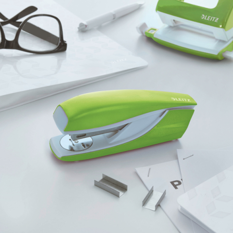 Capsator 30 coli 24/6 model 5502 verde wow leitz [1]
