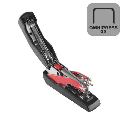 Capsator 30 coli capse omnipress supreme so30 negru/rosu rapid [2]