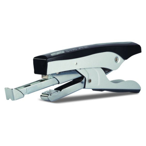 Articole pentru birou - Capsator 45 coli 24/6 tip cleste model s170 negru noki