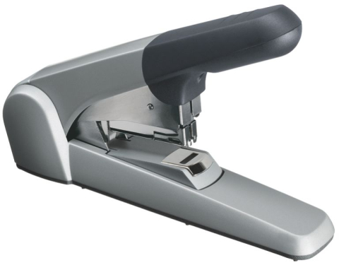 Articole pentru birou - Capsator 60 coli 25/10 model 5552 gri capsare plata leitz