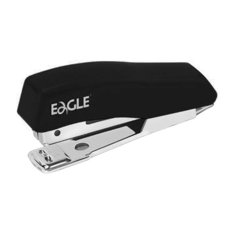 Birotică și Papetărie - Capsator Eagle 1011A, nr.10, 8 coli, 35mm, plastic, negru
