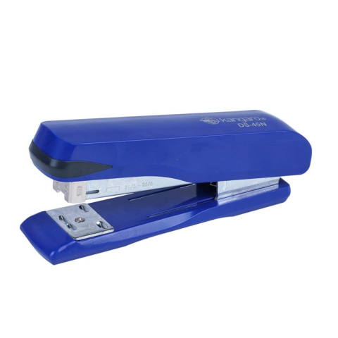 Birotică și Papetărie - Capsator Kangaro DS-45N, 24/6 - 26/6, 30 coli, 66mm, plastic, albastru