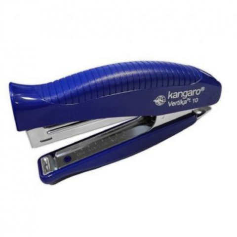Birotică și Papetărie - Capsator Kangaro VERTIKA-10, nr.10, 20 coli, 63mm, plastic, albastru