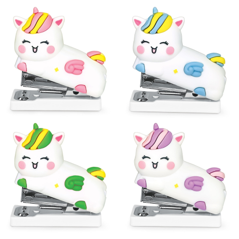 Capsator Magic Unicorns cu 500 capse incluse, 4 culori  varsta 3 ani+,6 ani+,8 ani+ [1]
