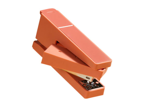 Articole pentru birou - Capsator rotativ 20 coli 24/6 roz nusign deli