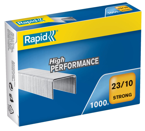 Articole pentru birou - Capse 23/10 40-70 coli 1000/cut strong rapid