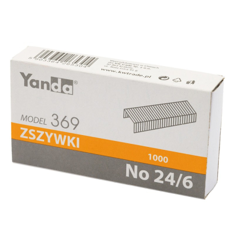 Birotică și Papetărie - Capse Grand Yanda 110-1648, 24/6, set 1000 buc