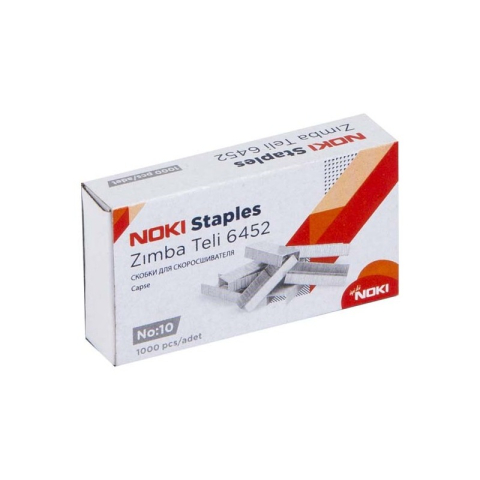 Capse Noki 6452, nr.10, 15 coli, alb/zincat, set 1000 buc [1]
