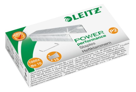 Articole pentru birou - Capse nr 10 10 coli 1000/cutie leitz