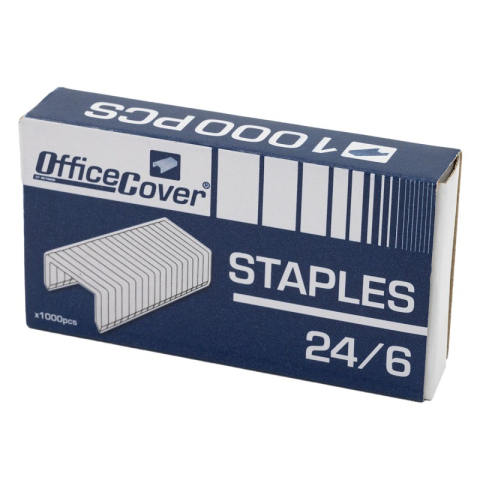 Birotică și Papetărie - Capse Office Cover SL1001/RA246, 24/6, 30 coli, set 1000 buc