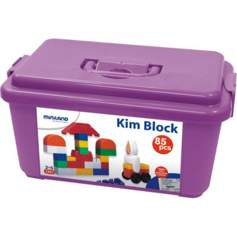 Jucării și Jocuri pentru copii - Caramizi de construit Kim Blocks 85