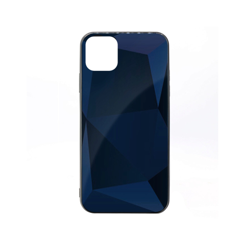 Laptop, Tablete & Telefoane - Carcasa iPhone 11 Pro Max Meleovo Glass Diamond Dark Gray