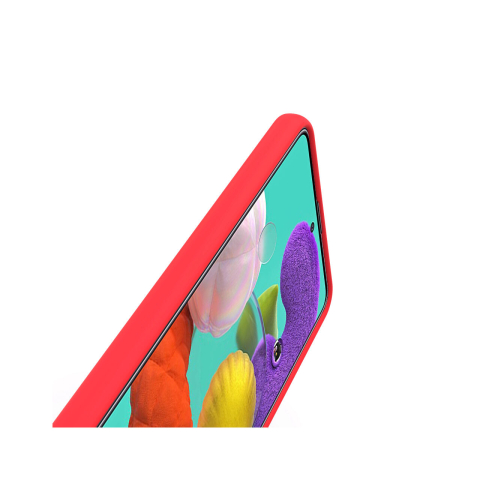 Carcasa Samsung Galaxy A51 4G Lemontti Liquid Silicon Red [1]