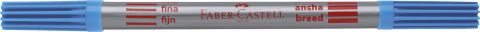 Carioca 10 culori 2 capete faber-castell [4]