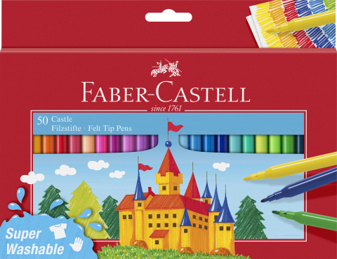 Rechizite Școlare - Carioca 50 culori faber-castell