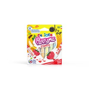 Rechizite Școlare - Carioca 8 culori parfumate cu stampile 42988