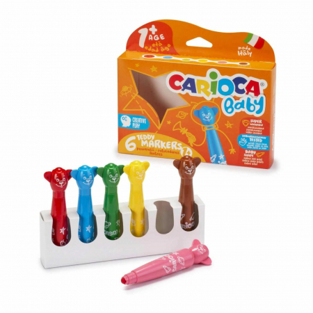 Carioca lavabila Baby pentru copii 1 an, care se spala, 6 buc. [1]
