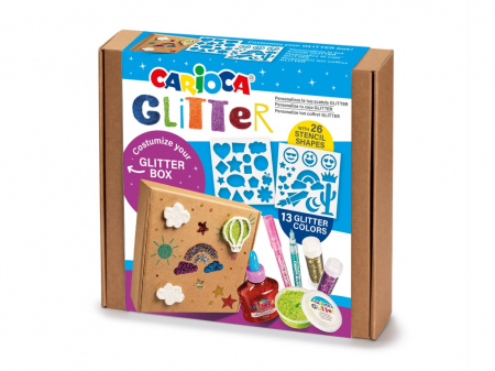 Rechizite Școlare - Carioca Glitter Creator Box