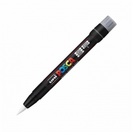 Carioci POSCA cu Varf de Pensula, Marker PCF-350, UNI - Micostore.ro [1]