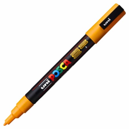 Top 150 produse la cel mai mic pret - Carioci POSCA, Marker varf 0.9 - 1.3 mm, PC-3M, UNI - Micostore.ro
