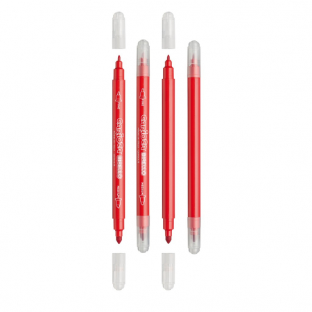 Carioci Superwashable cu varf dublu, Carioca Birello 12 culori. [3]