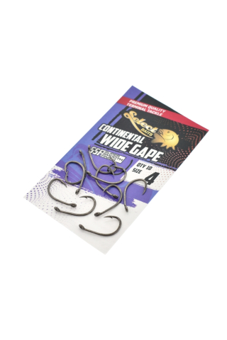 Carlige Select Baits Continental Wide Gape SSF Hooks #8 [1]
