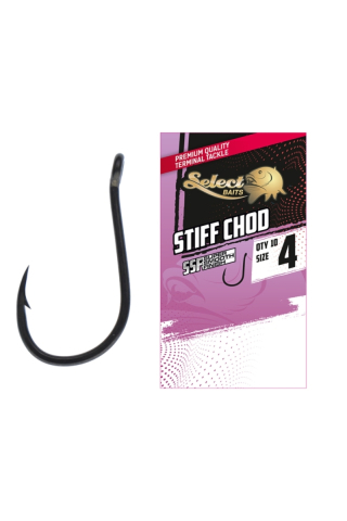 Pescuit si vanatoare - Carlige Select Baits Stiff Chod SSF Hooks #8