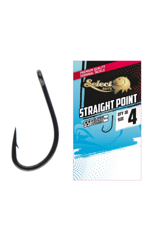 Pescuit si vanatoare - Carlige Select Baits Straight Point SSF Hooks #8