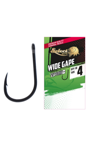 Pescuit si vanatoare - Carlige Select Baits Wide Gape SSF Hooks #8