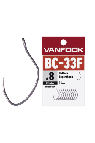 Pescuit si vanatoare - Carlige Vanfook BC-33F Bottom Experthook Medium Wire #9 - 50pcs