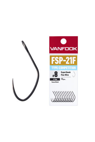 Pescuit si vanatoare - Carlige Vanfook FSP-21F Experthook Competition Fine Wire Hooks #6