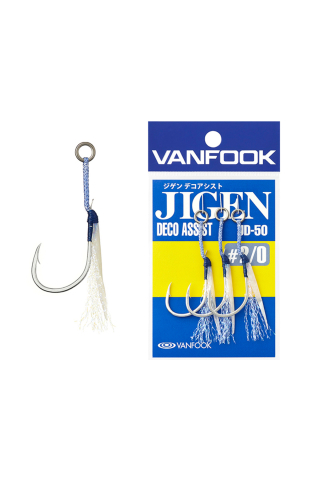 Pescuit si vanatoare - Carlige Vanfook JD-50 Jigen Deco Assist Hooks #1