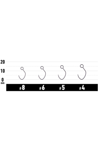 Carlige Vanfook ME-31B Minnow Experthook Medium Wire Barbless #4 [1]