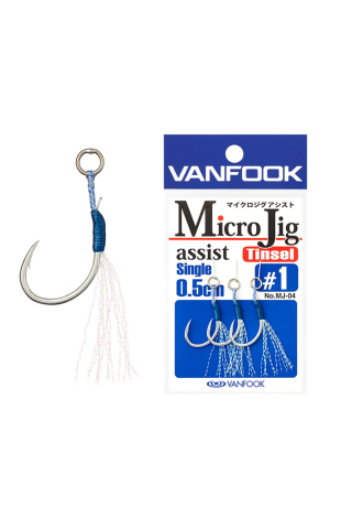 Pescuit si vanatoare - Carlige Vanfook MJ-04 Micro Jig Assist Hooks #3