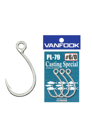 Ac de pescuit - Carlige Vanfook PL-79 Casting Special Hooks #2/0