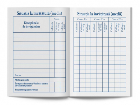 Carnet de elev pentru clasele I-IV [3]